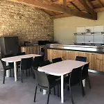 호텔 Mas Piralet Ardeche En Pierre Piscine 6*12 Pool House Equipe